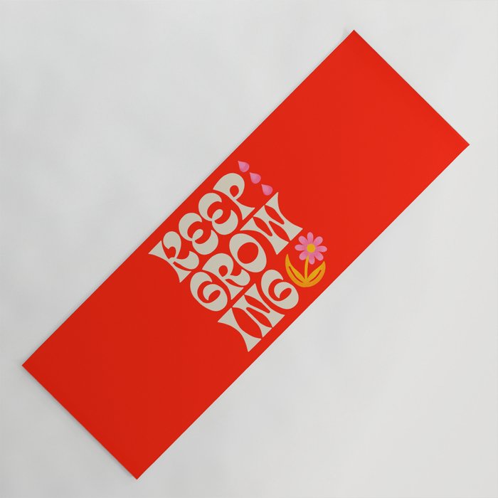 Keep Growing Yoga Mat Gallery Image 1