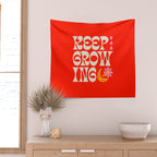 Keep Growing Wall Tapestry Gallery Image 2