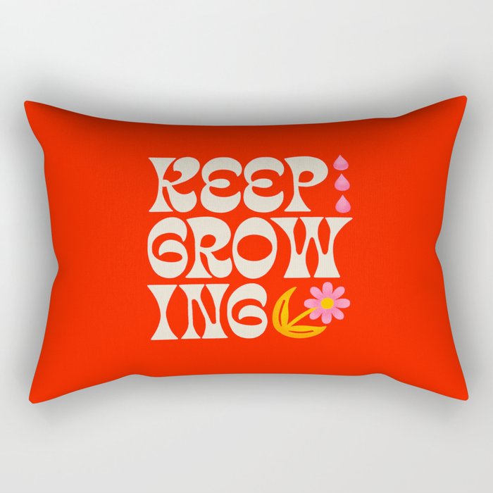 Keep Growing Rectangular Pillow Gallery Image 2