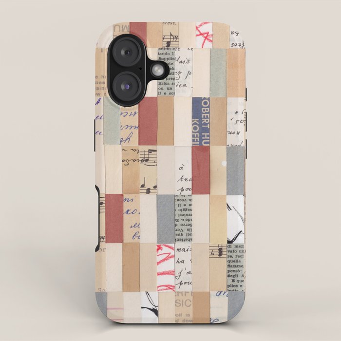 Mix of Papers iPhone Case Gallery Image 1