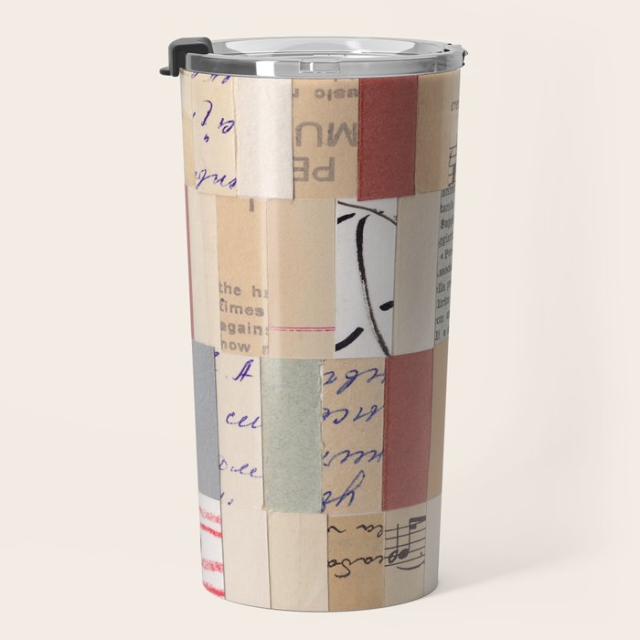 Mix of Papers Travel Mug Gallery Image 3