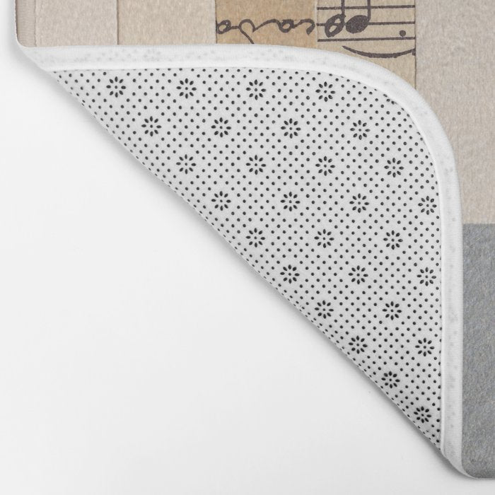 Mix of Papers Bath Mat Gallery Image 2