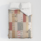 Mix of Papers Duvet Cover Gallery Image 6