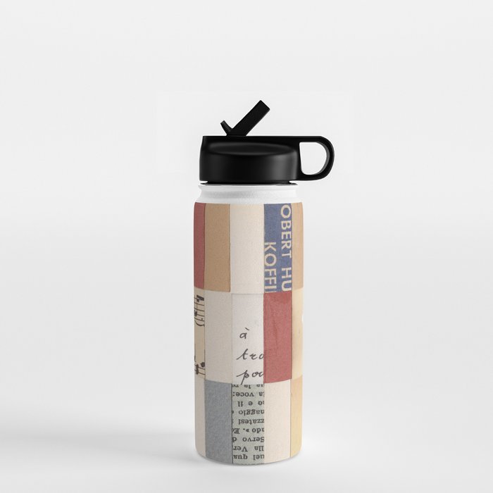 Mix of Papers Water Bottle Gallery Image 1