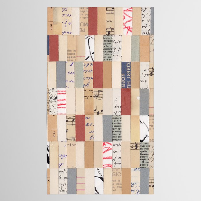 Mix of Papers Tablecloth Gallery Image 2
