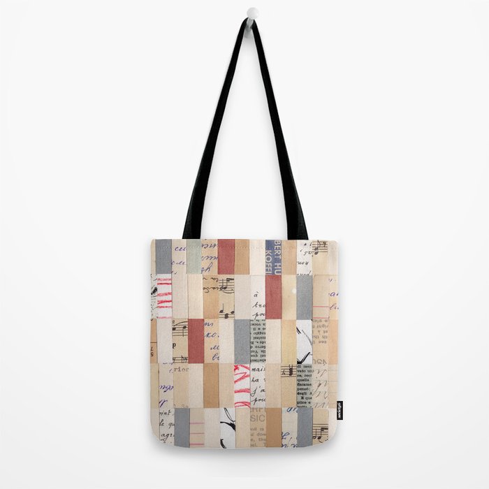 Mix of Papers Tote Bag Gallery Image 2