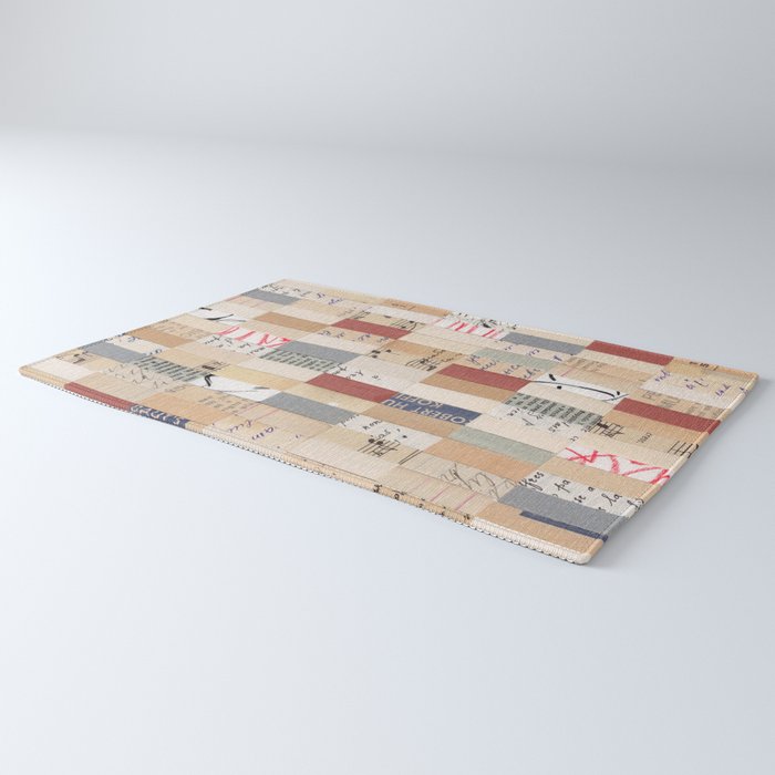 Mix of Papers Rug Gallery Image 3
