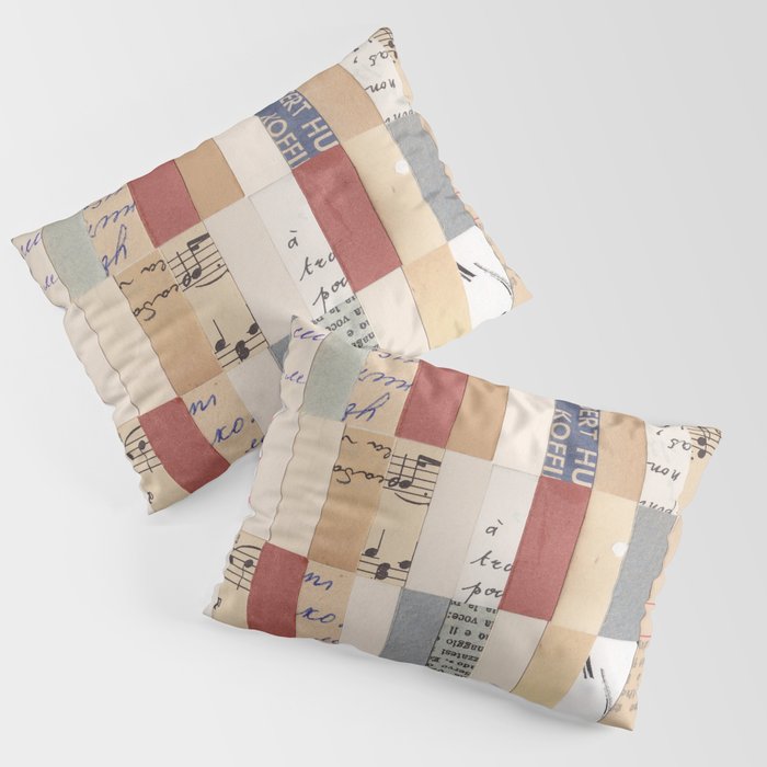Mix of Papers Pillow Sham Gallery Image 3