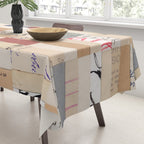 Mix of Papers Tablecloth Gallery Image 3