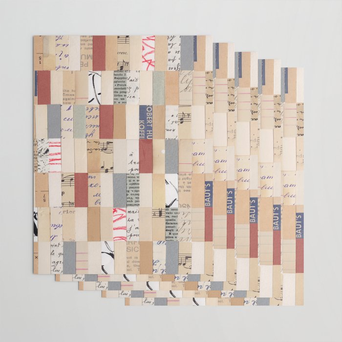 Mix of Papers Wrapping Paper Gallery Image 3