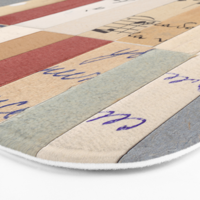Mix of Papers Bath Mat Gallery Image 3