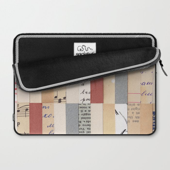 Mix of Papers Laptop Sleeve Gallery Image 2