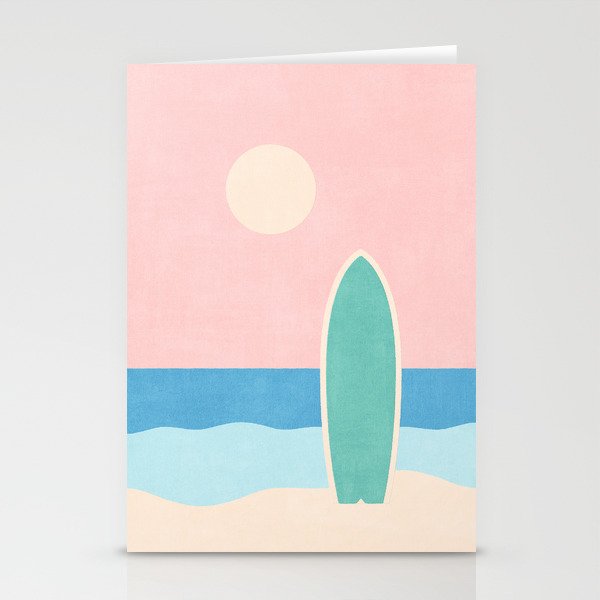 LANDSHAPES - Beach - day Stationery Card Gallery Image 2