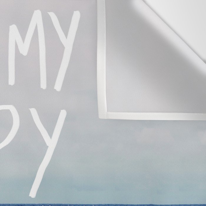 My Happy Place (Beach) Wall Tapestry Gallery Image 3