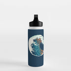 The Wave is forever Water Bottle Gallery Image 3