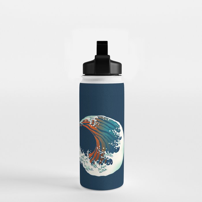 The Wave is forever Water Bottle Gallery Image 2