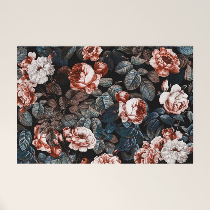 NIGHT FOREST XXIII Welcome Mat Gallery Image 1