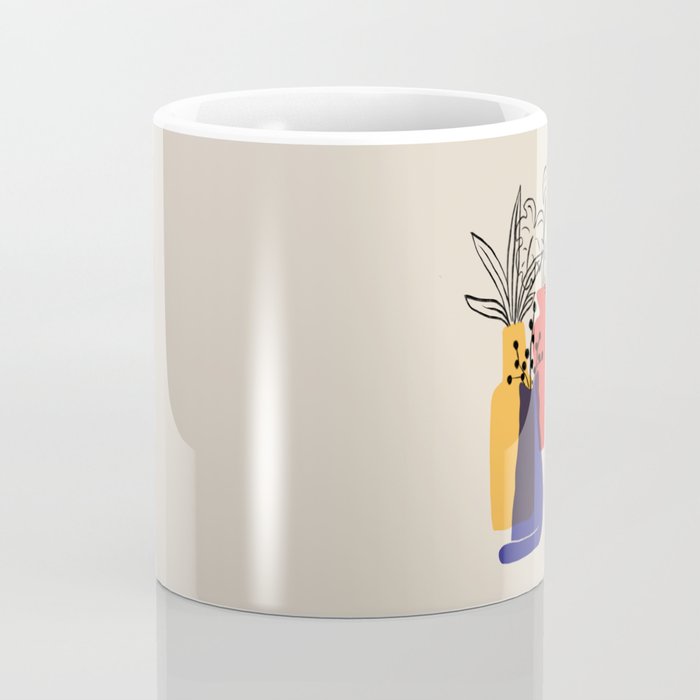 Cat and Plant 66 Coffee Mug Gallery Image 4
