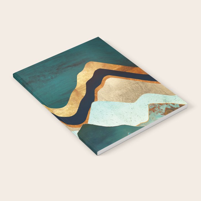 Velvet Copper Mountains Notebook Gallery Image 1