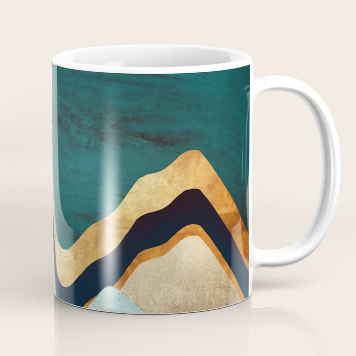Velvet Copper Mountains Coffee Mug Gallery Image 1