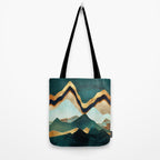 Velvet Copper Mountains Tote Bag Gallery Image 2