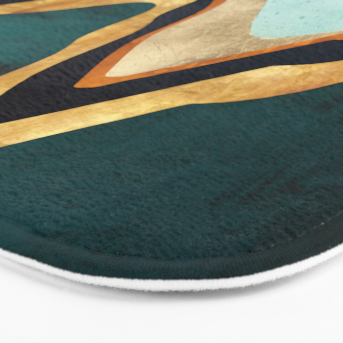 Velvet Copper Mountains Bath Mat Gallery Image 3