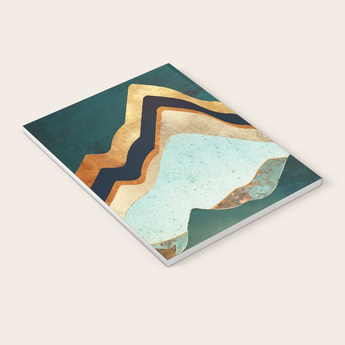 Velvet Copper Mountains Notebook Gallery Image 3