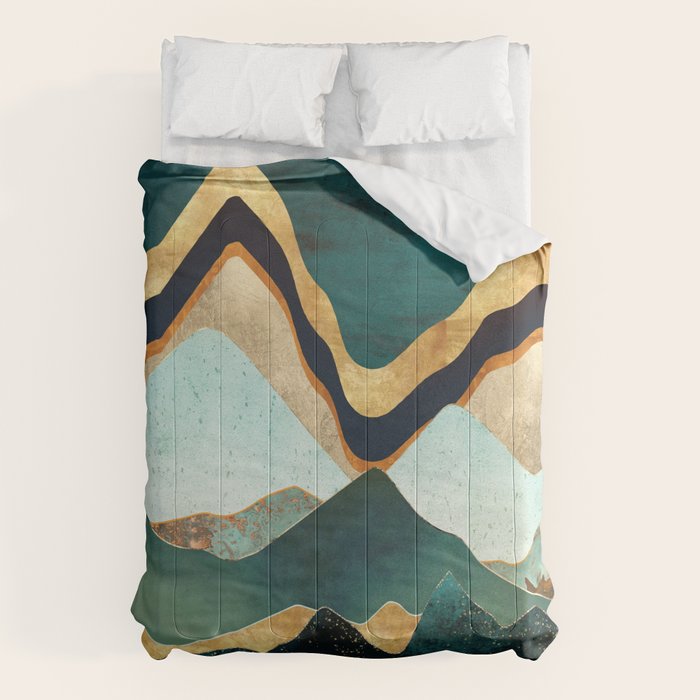 Velvet Copper Mountains Comforter Gallery Image 1