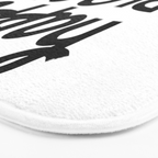Happy Place x Black and White Bath Mat Gallery Image 3
