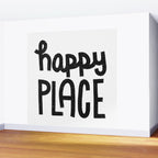 Happy Place x Black and White Wall Mural Gallery Image 2