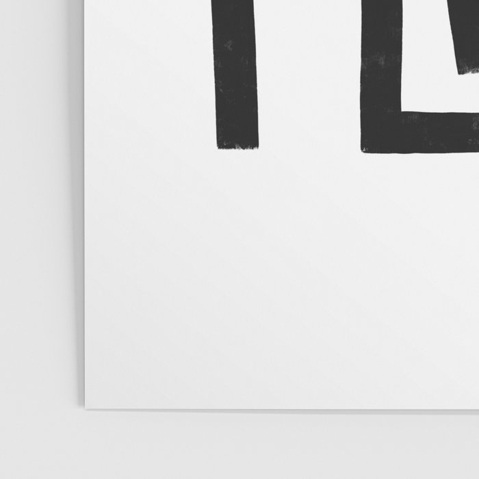 Happy Place x Black and White Poster Gallery Image 3