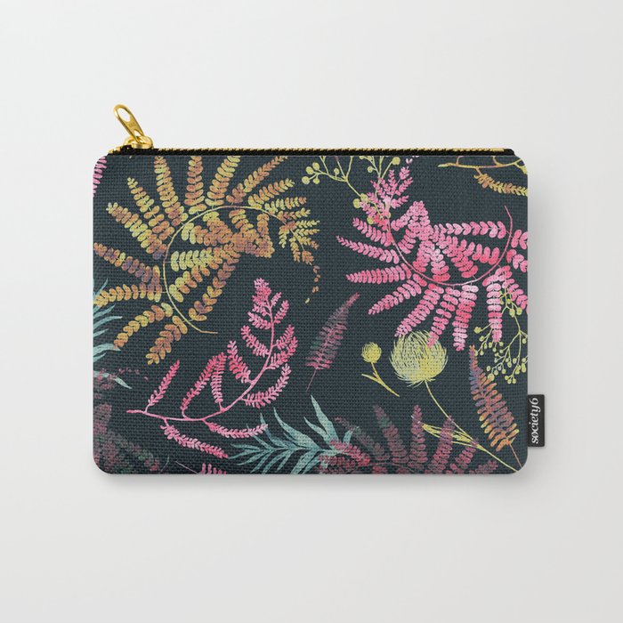 Vibrant meadow in the dark 77 Carry All Pouch Gallery Image 1