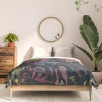 Vibrant meadow in the dark 77 Comforter Gallery Image 3