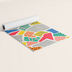 Color Patchwork: Bauhaus Edition Yoga Mat Gallery Image 2