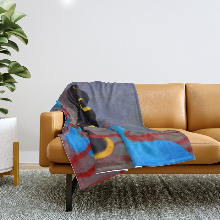Stealthily Throw Blanket Gallery Image 1