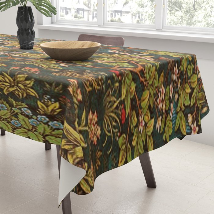 William Morris Tree Of Life, Morris floral,No, 2. Tablecloth Gallery Image 3
