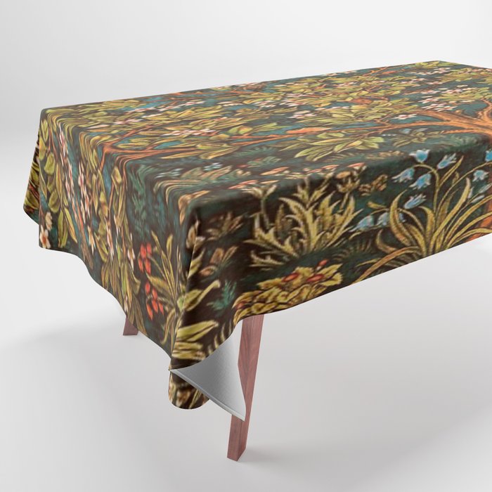 William Morris Tree Of Life, Morris floral,No, 2. Tablecloth Gallery Image 1