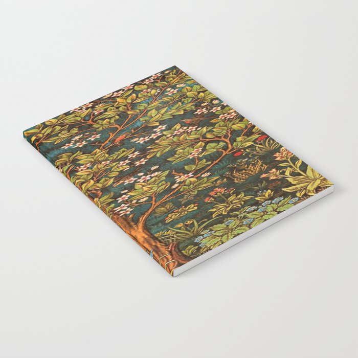 William Morris Tree Of Life, Morris floral,No, 2. Notebook