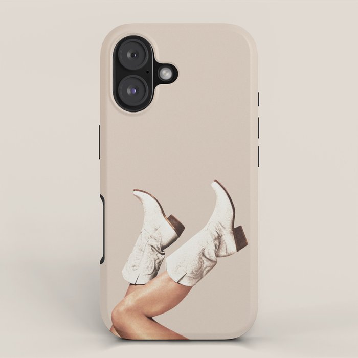These Boots - Neutral Beige iPhone Case Gallery Image 1