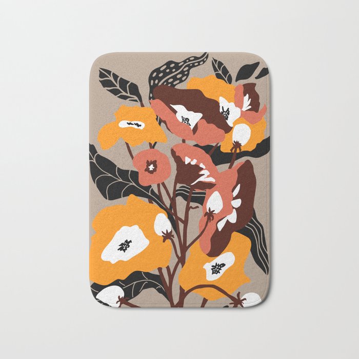 outside in my garden by sun Bath Mat Gallery Image 1