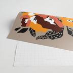 outside in my garden by sun Wrapping Paper Gallery Image 2