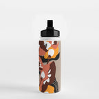 outside in my garden by sun Water Bottle Gallery Image 2