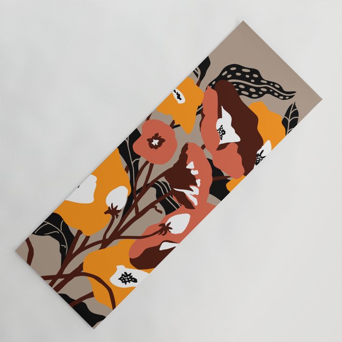 outside in my garden by sun Yoga Mat Gallery Image 1