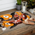outside in my garden by sun Outdoor Rug Gallery Image 2