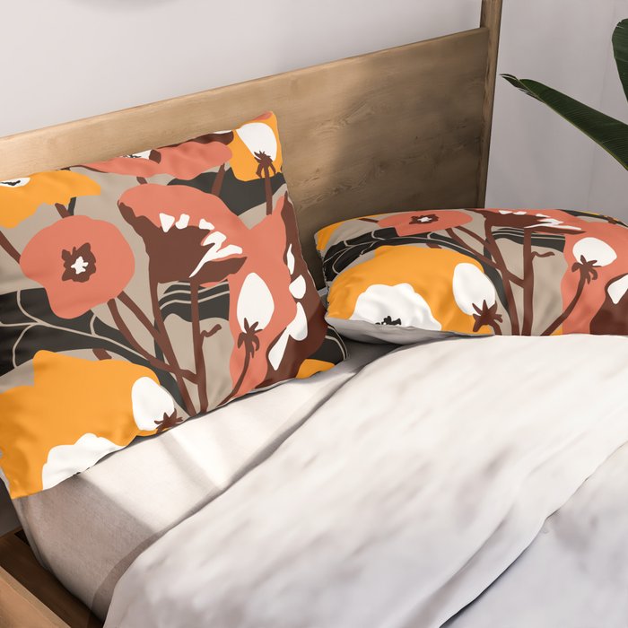 outside in my garden by sun Pillow Sham Gallery Image 2