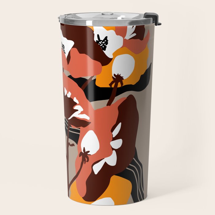 outside in my garden by sun Travel Mug Gallery Image 2