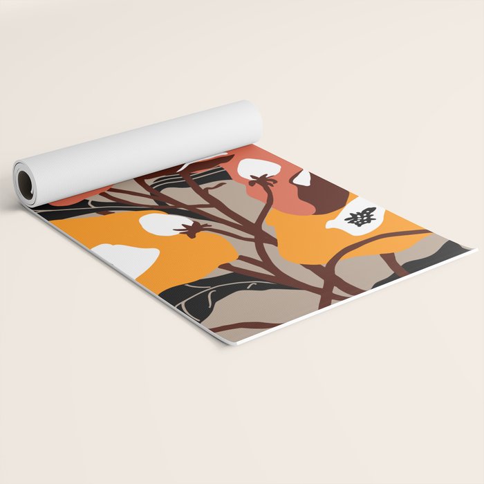 outside in my garden by sun Yoga Mat Gallery Image 2