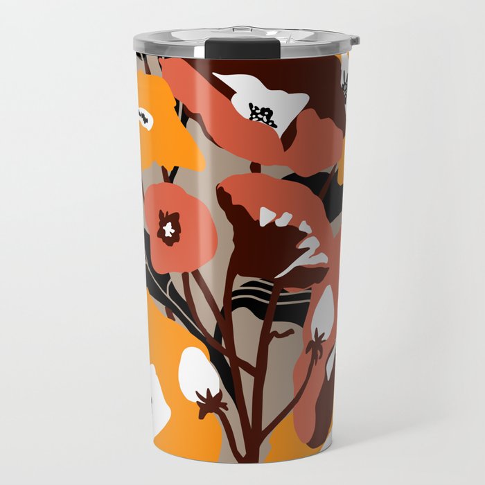 outside in my garden by sun Travel Mug Gallery Image 1