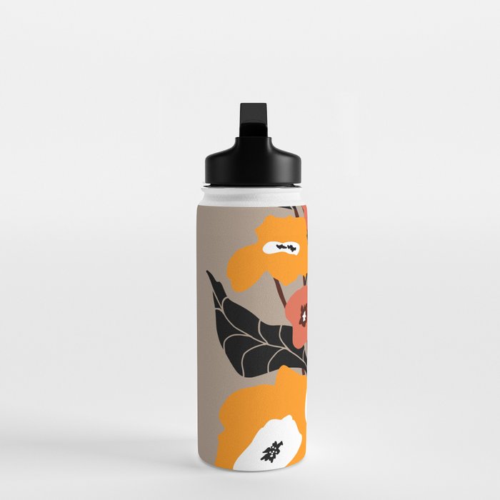outside in my garden by sun Water Bottle Gallery Image 3