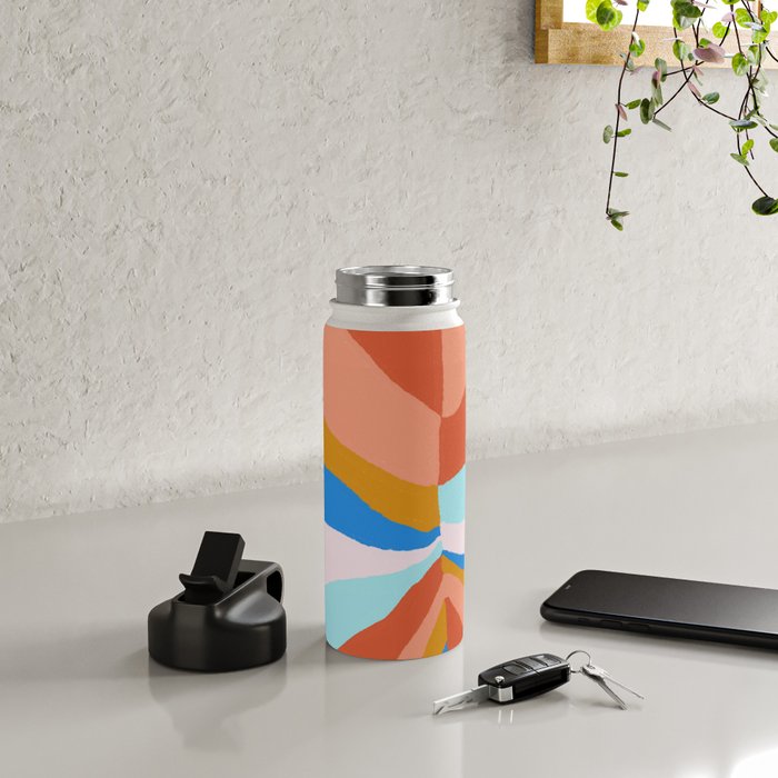 Camryn, rainbow leaf Water Bottle Gallery Image 4
